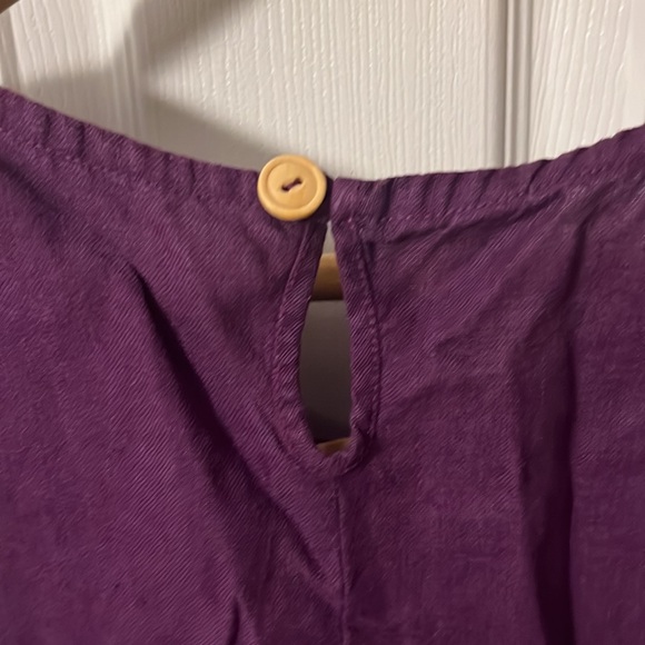 Linen Summer dress with pockets - Picture 2 of 3